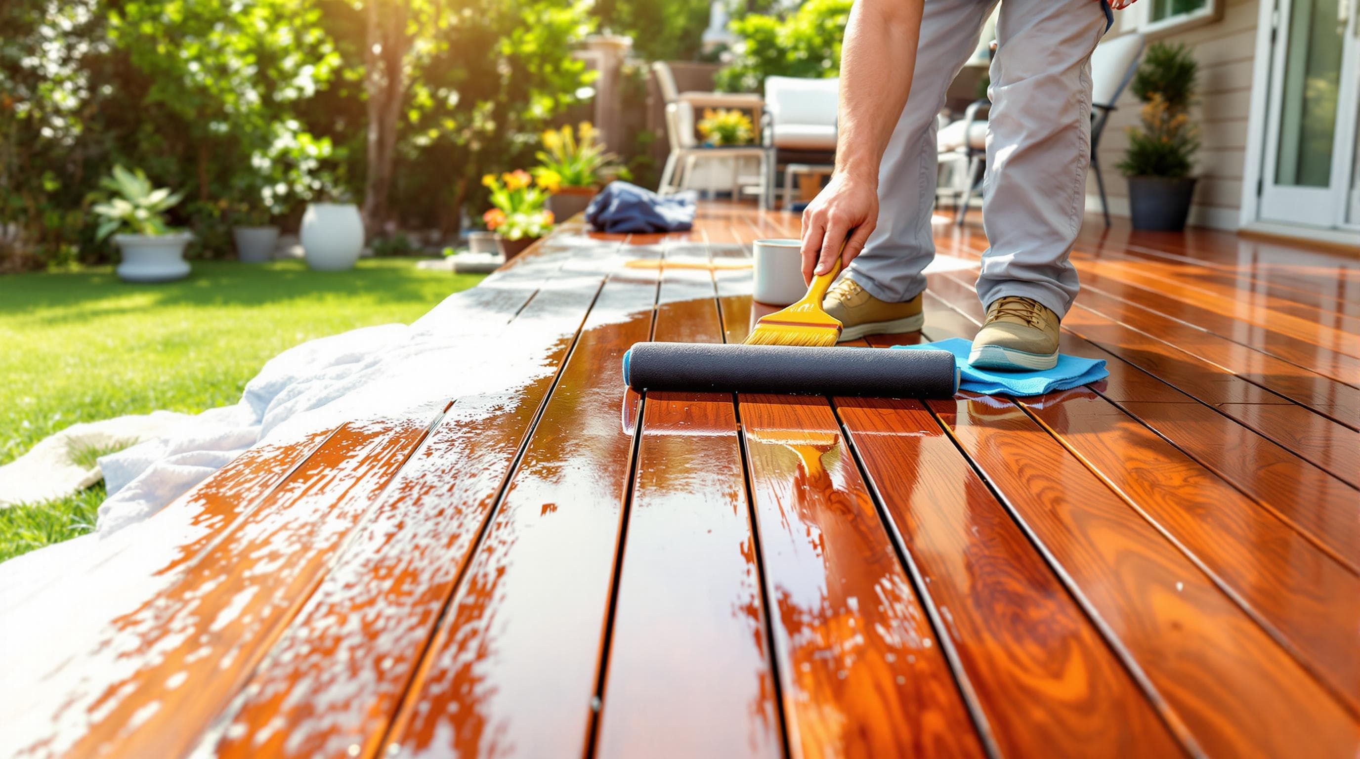 Deck Staining